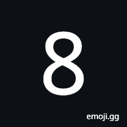 Mathematical Monospace Digit Eight Symbol