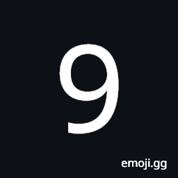 Mathematical Monospace Digit Nine Symbol