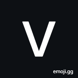 Mathematical Monospace Small V Symbol