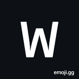 Mathematical Monospace Small W Symbol