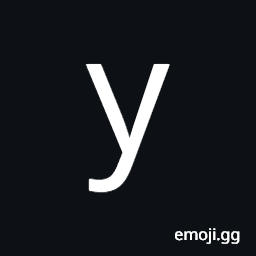 Mathematical Monospace Small Y Symbol