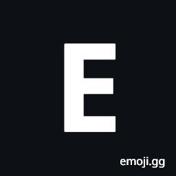 Mathematical Sans-Serif Bold Capital E Symbol