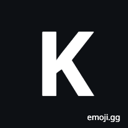 Mathematical Sans-Serif Bold Capital K Symbol