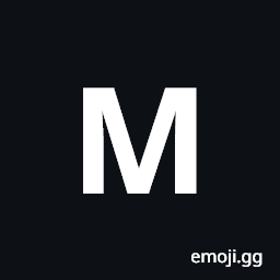 Mathematical Sans-Serif Bold Capital M Symbol