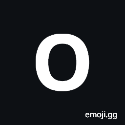 Mathematical Sans-Serif Bold Capital O Symbol