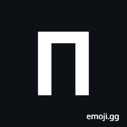 Mathematical Sans-Serif Bold Capital Pi Symbol