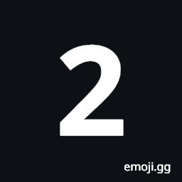 Mathematical Sans-Serif Bold Digit Two Symbol