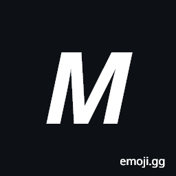 Mathematical Sans-Serif Bold Italic Capital M Symbol