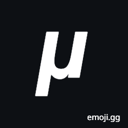 Mathematical Sans-Serif Bold Italic Small Mu Symbol