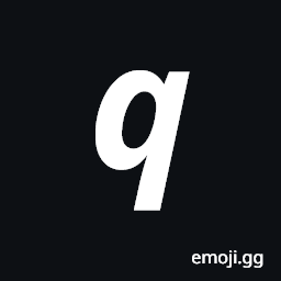 Mathematical Sans-Serif Bold Italic Small Q Symbol