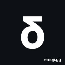 Mathematical Sans-Serif Bold Small Delta Symbol