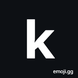 Mathematical Sans-Serif Bold Small K Symbol