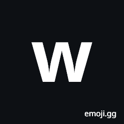 Mathematical Sans-Serif Bold Small W Symbol