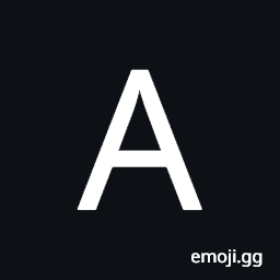 Mathematical Sans-Serif Capital A Symbol