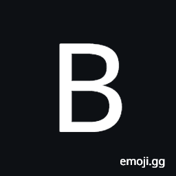Mathematical Sans-Serif Capital B Symbol