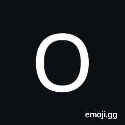 Mathematical Sans-Serif Capital O Symbol