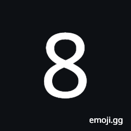 Mathematical Sans-Serif Digit Eight Symbol