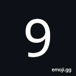Mathematical Sans-Serif Digit Nine Symbol
