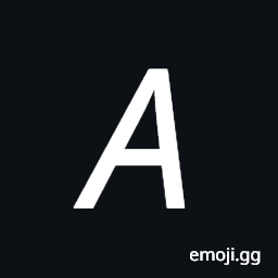 Mathematical Sans-Serif Italic Capital A Symbol