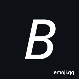 Mathematical Sans-Serif Italic Capital B Symbol