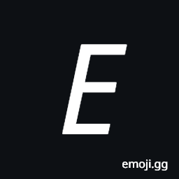 Mathematical Sans-Serif Italic Capital E Symbol