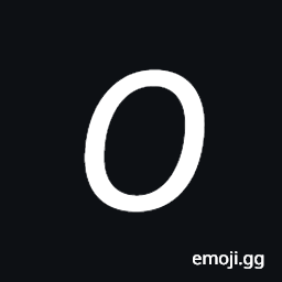 Mathematical Sans-Serif Italic Capital O Symbol