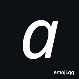 Mathematical Sans-Serif Italic Small A Symbol