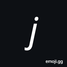 Mathematical Sans-Serif Italic Small J Symbol