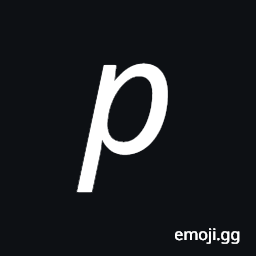Mathematical Sans-Serif Italic Small P Symbol