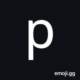 Mathematical Sans-Serif Small P Symbol