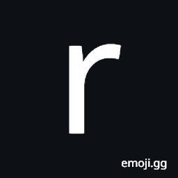 Mathematical Sans-Serif Small R Symbol