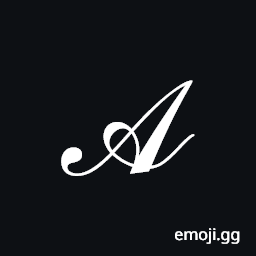 Mathematical Script Capital A Symbol