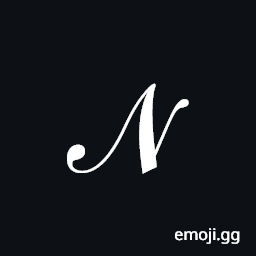 Mathematical Script Capital N Symbol