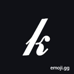 Mathematical Script Small K Symbol