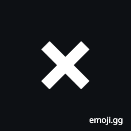 Medium Saltire Symbol