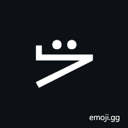 Mende Kikakui Syllable M039 Nun Symbol