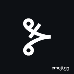 Mende Kikakui Syllable M062 Mba Symbol