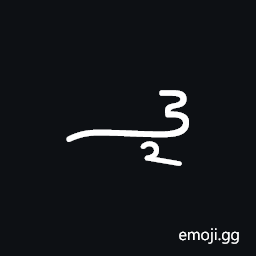 Meroitic Cursive Number Five Thousand Symbol