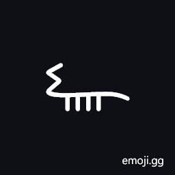 Meroitic Cursive Number Four Hundred Thousand Symbol