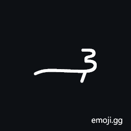 Meroitic Cursive Number One Thousand Symbol