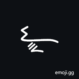 Meroitic Cursive Number Six Hundred Thousand Symbol