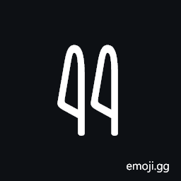 Meroitic Hieroglyphic Letter Ya Symbol