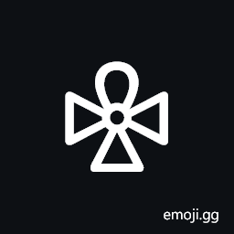 Meroitic Hieroglyphic Symbol Vidj-2 Symbol