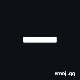 Minus Sign Symbol