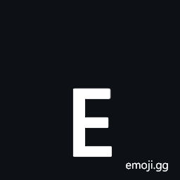 Modifier Letter Capital E Symbol