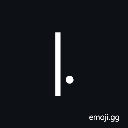 Modifier Letter Low Dotted Left-Stem Tone Bar Symbol