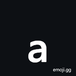 Modifier Letter Small A Symbol