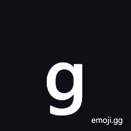 Modifier Letter Small G Symbol