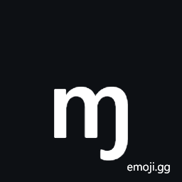Modifier Letter Small M with Hook Symbol