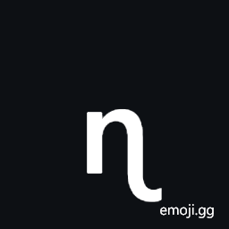 Modifier Letter Small N with Retroflex Hook Symbol